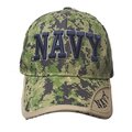 Jwm U.S. Navy Logo Baseball Cap Digital Camo Green One Size Fits All 10077
